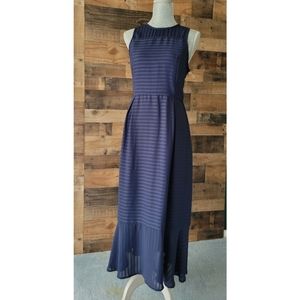 A New Day Striped Navy Maxi Dress